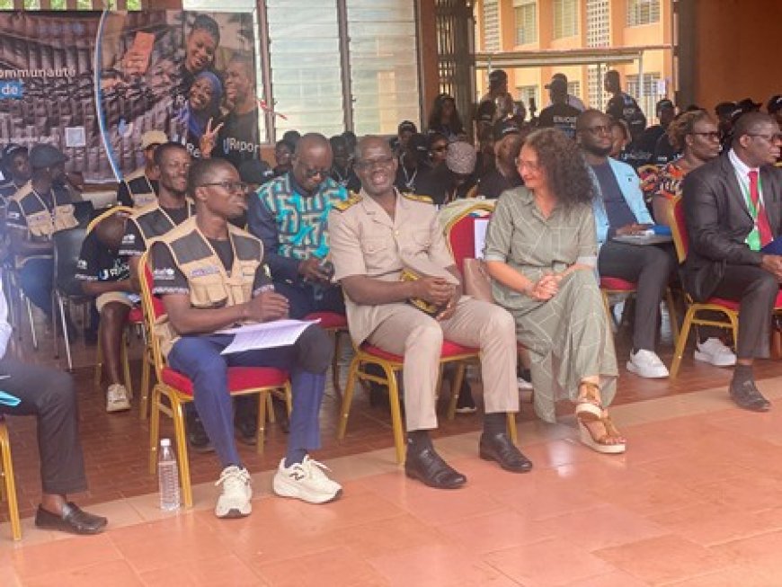 Man accueille le 4e Camp National U-Report : Les jeunes au cœur de la transition écologique, de l’éducation digitale et de l’inclusion