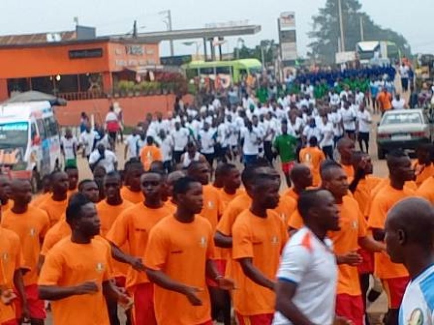 Séguéla : Une marche sportive pour tisser les liens du vivre-ensemble