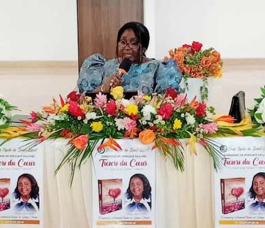 Sortie du livre ‘’Trésors du cœur’’ : Loukou Viviane épouse Kouassi veut consolider la foi chrétienne