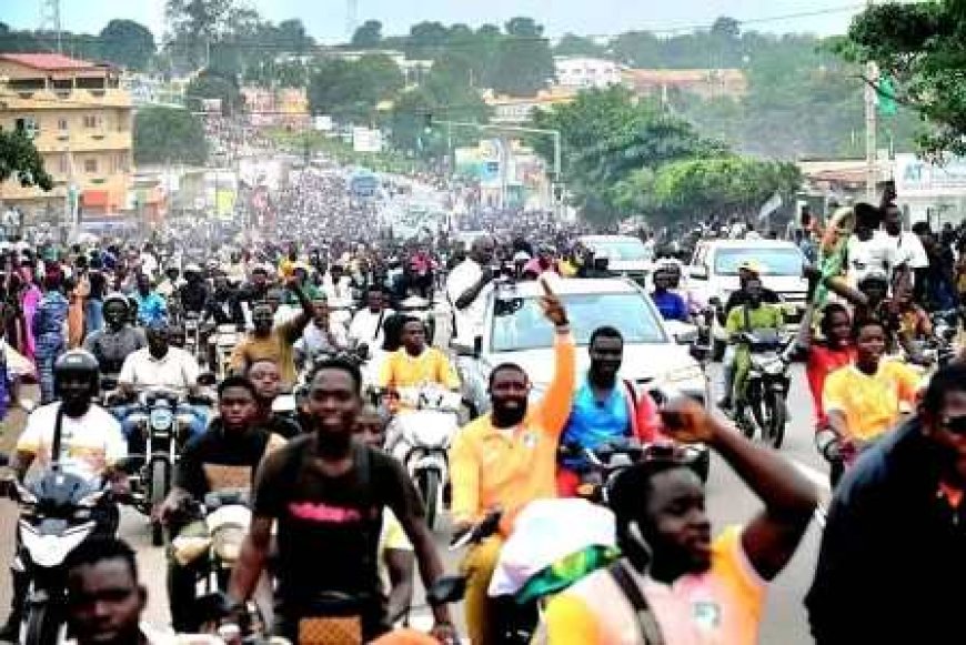 Bouaké en liesse : La ferveur populaire au rendez-vous pour le président Alassane Ouattara