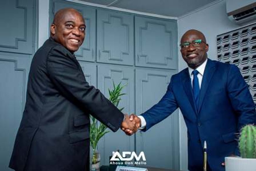 Présidentielle 2025 : Ahoua Don Mello poursuit ses consultations avec Charles Blé Goudé