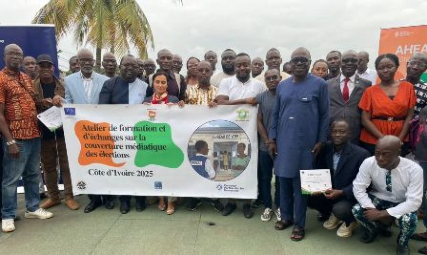Présidentielle 2025 / Médias et démocratie : Des journalistes formés à une couverture électorale éthique et responsable