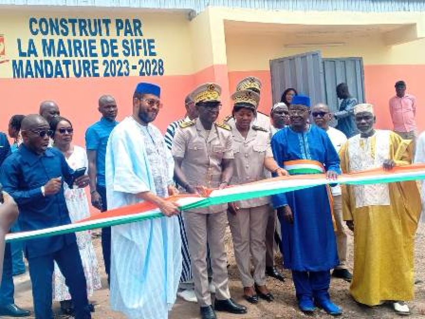 Sifié : La Mairie livre plusieurs infrastructures pour améliorer le quotidien des citoyens