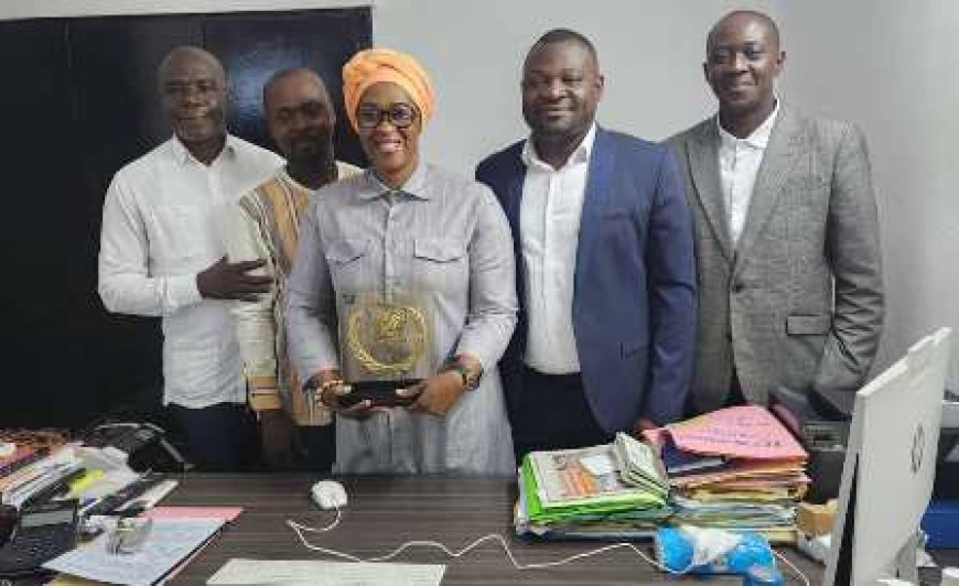 Prix National d'Excellence 2025 : Anzata Ouattara reçue par le maire de Bondoukou