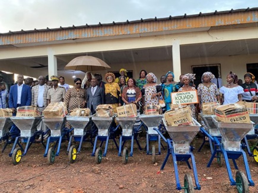 Logoualé / Lancement du projet “Manioc durable” : Plus de 3500 femmes vers la sortie de la précarité