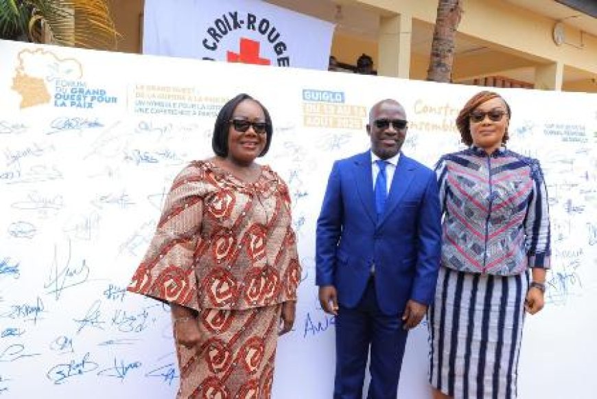 Charles Blé Goudé à Guiglo : « Les larmes du Grand Ouest doivent cimenter la paix en Côte d’Ivoire »