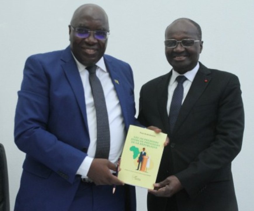 Dr Koffi Koffi Paul publie son dixième ouvrage : Les 100 premiers jours du Président de la République