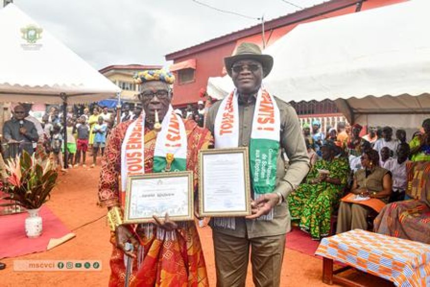 Mérite Sportif ivoirien : L'ancien Kayakiste AGNERO Benjamin élevé au grade d'officier