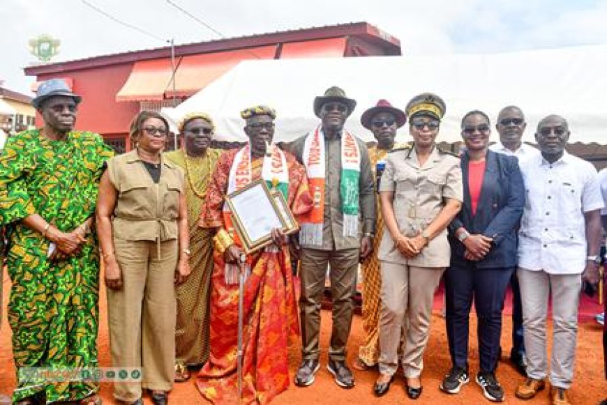 Mérite Sportif ivoirien : L'ancien Kayakiste AGNERO Benjamin élevé au grade d'officier