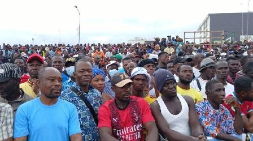 Meeting du PPA-CI à Yopougon: Laurent Gbagbo dit un « NON » catégorique au 4e mandat