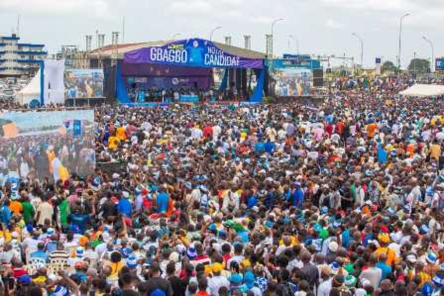 Meeting du PPA-CI à Yopougon: Laurent Gbagbo dit un « NON » catégorique au 4e mandat
