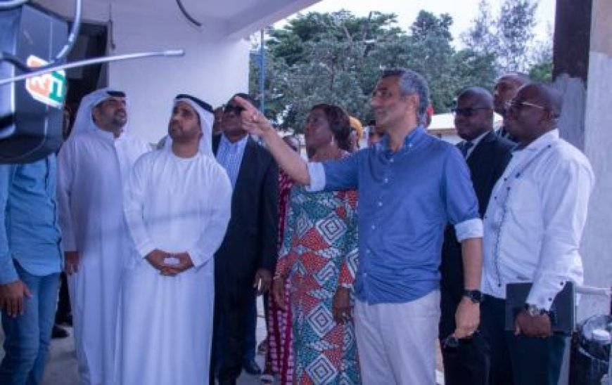 Abobo : Kandia Camara signe un accord avec une fondation émiratie pour la réhabilitation du groupe scolaire Nord