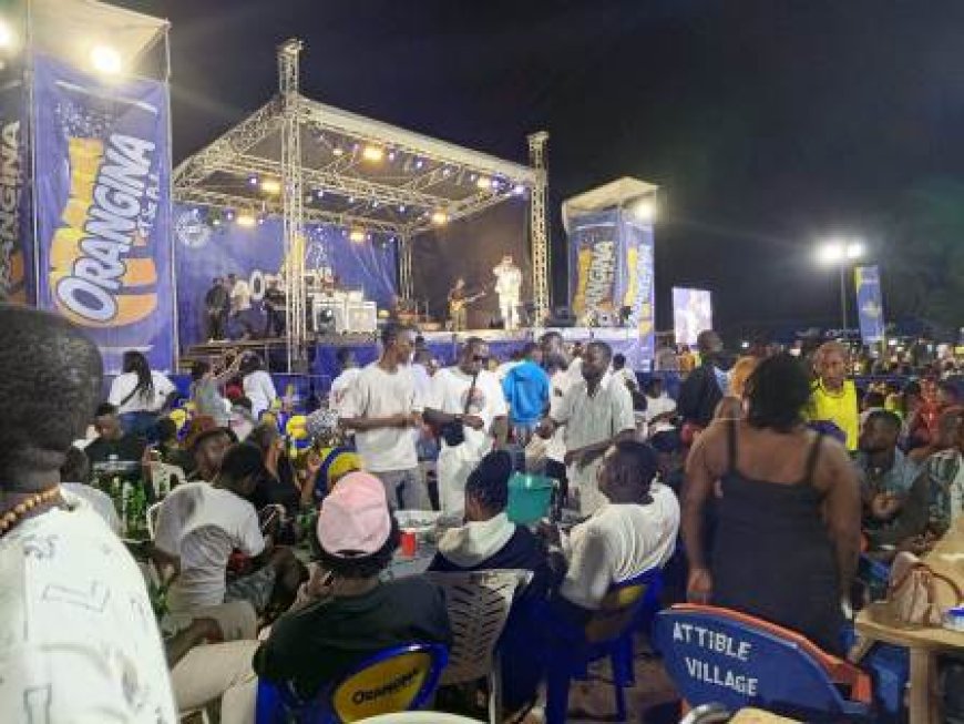 Festival Climbié Beach 2025 : Spectacle explosif du Rossignol du  Zouglou Yabongo Lova