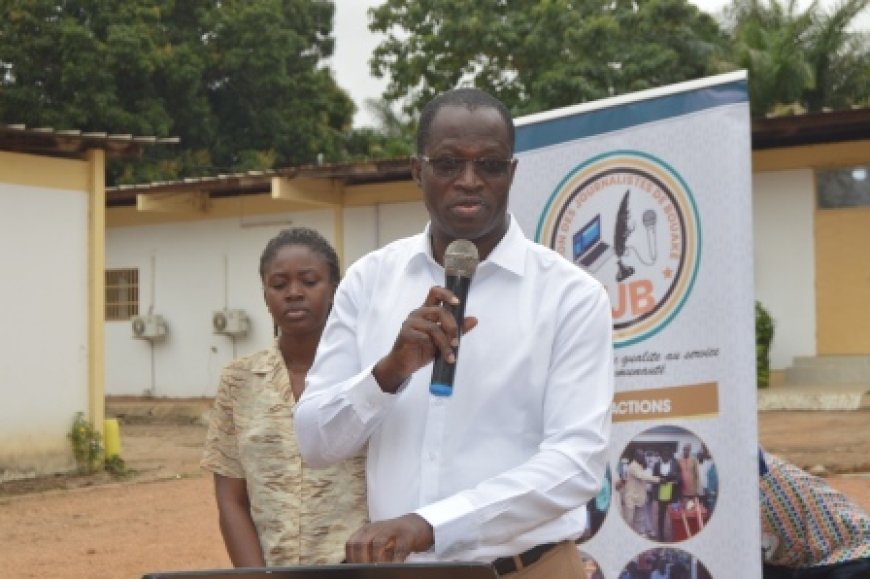 Bouaké: L’Union des journalistes et professionnels des médias s’engage pour le développement local