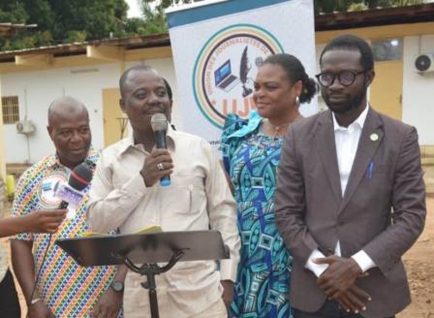 Bouaké: L’Union des journalistes et professionnels des médias s’engage pour le développement local