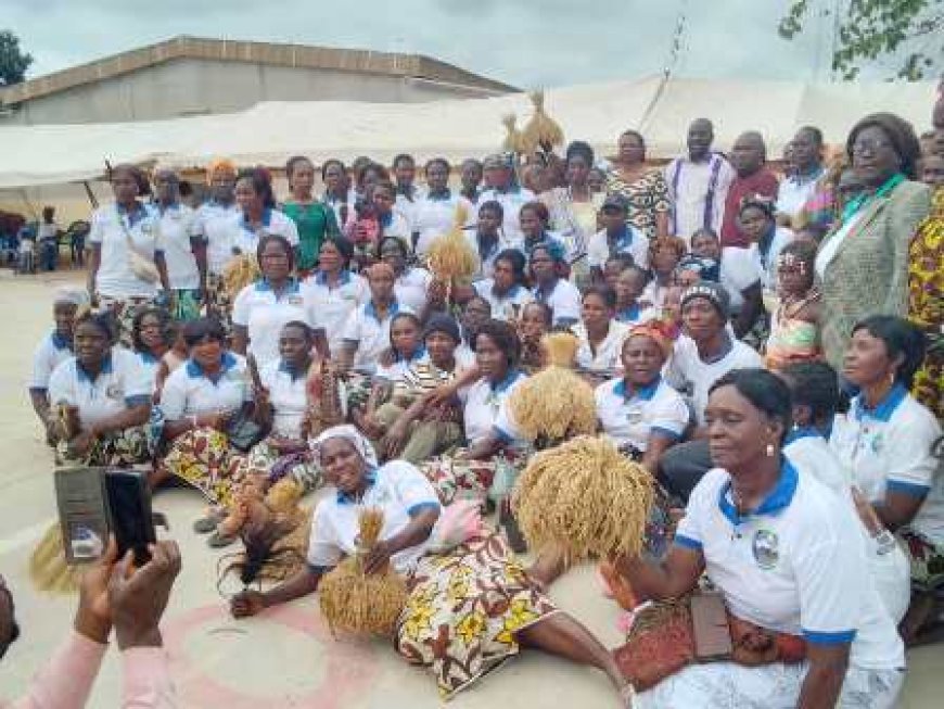 Développement agricole : La Coopérative Awalé du Gôh Célèbre la fête  "Riz Saca Lélé"