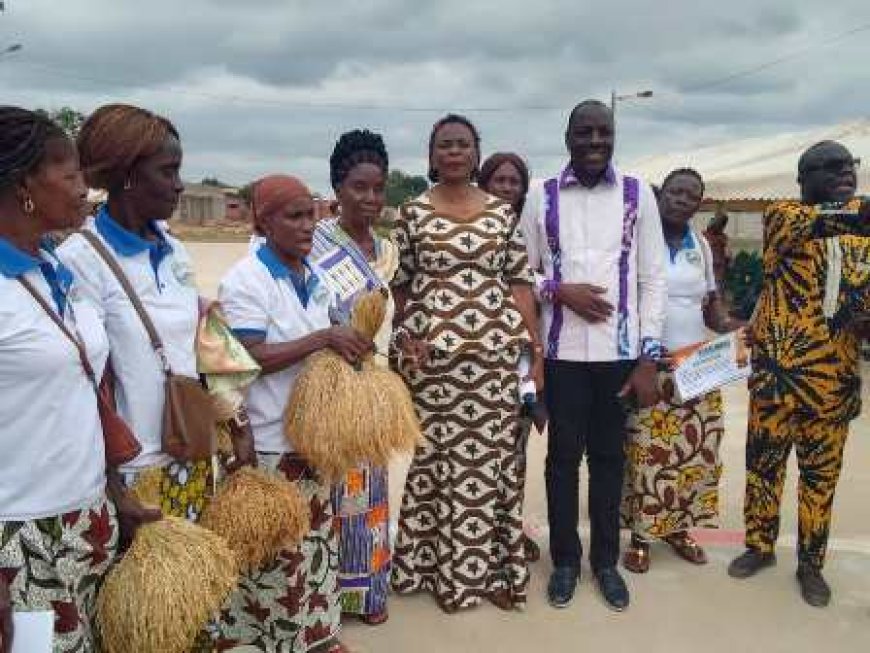 Développement agricole : La Coopérative Awalé du Gôh Célèbre la fête  "Riz Saca Lélé"