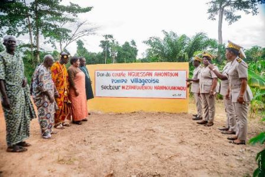 Arrah : Trois villages bénéficient de pompes villageoises de pompes modernes