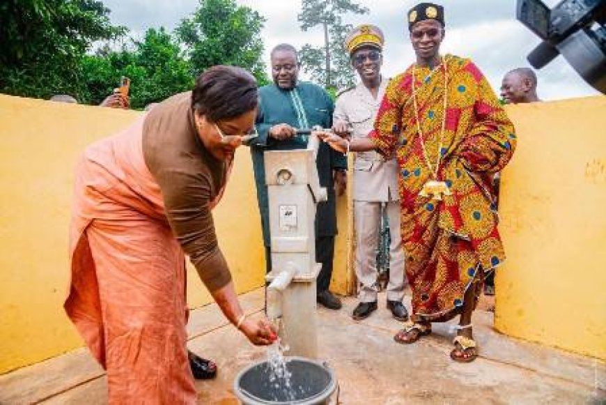Arrah : Trois villages bénéficient de pompes villageoises de pompes modernes