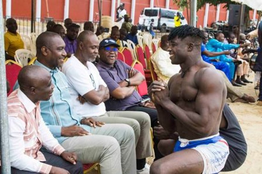 1ère Édition du Tournoi International de Lutte Africain et de Beach Wrestling à Abidjan : La première journée s'est déroulée dans une ambiance de fête