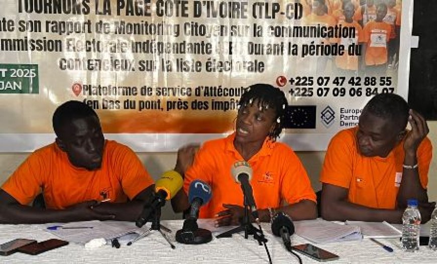 Scrutin présidentiel 2025 : TLP-CI alerte sur les insuffisances d’information de la CEI