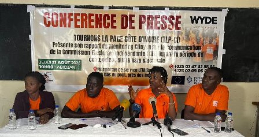 Scrutin présidentiel 2025 : TLP-CI alerte sur les insuffisances d’information de la CEI