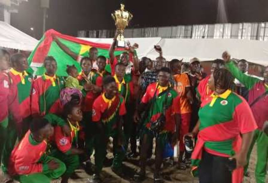 Lutte africaine et beach wrestling à Abidjan : Le Burkina Faso triomphe par équipe, Zakaria Zakarou s’impose en individuel