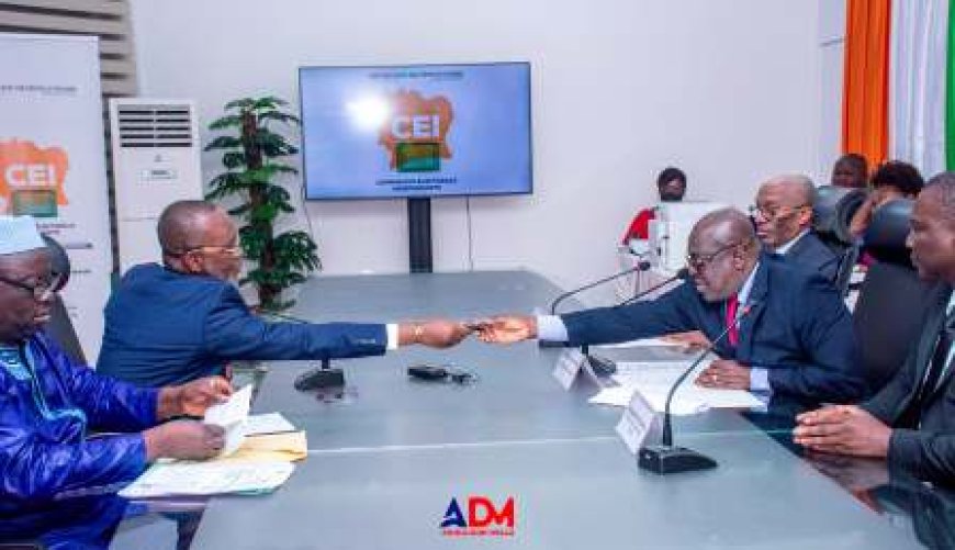 Présidentielle 2025: Don Mello, le candidat « de précaution » du PPA-CI, dépose officiellement sa candidature