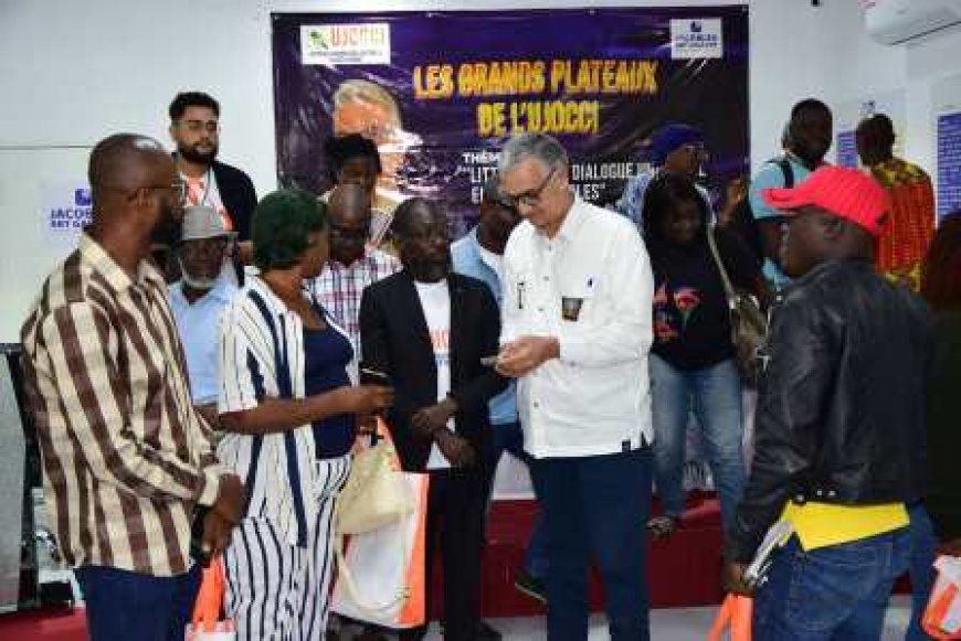 Les Grands Plateaux de l’UJOCCI (acte 3) : Nabil Ajami, revient sur son parcours littéraire et son engagement pour le dialogue interculturel