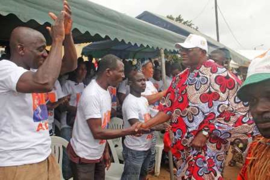 Vieil-Aklodj : 118 nouveaux militants rejoignent le RHDP