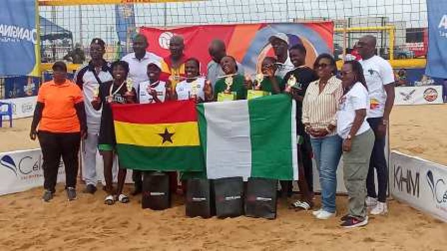 Coupe des Nations  Cavb Zone 3 Abidjan 2025 : Le Nigeria et le Ghana au sommet du Beach Volley
