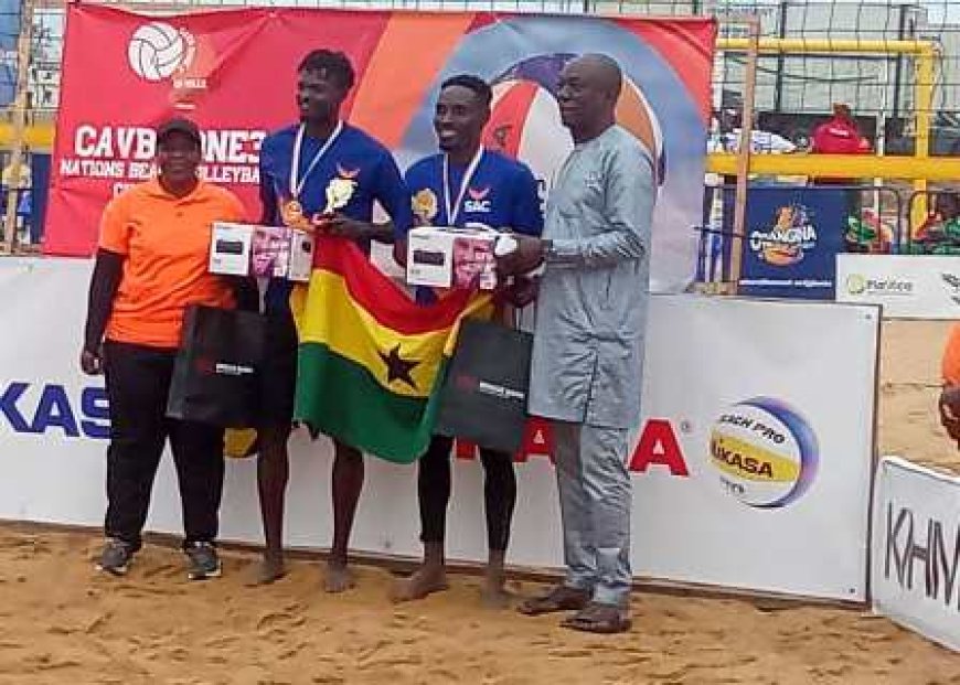 Coupe des Nations  Cavb Zone 3 Abidjan 2025 : Le Nigeria et le Ghana au sommet du Beach Volley