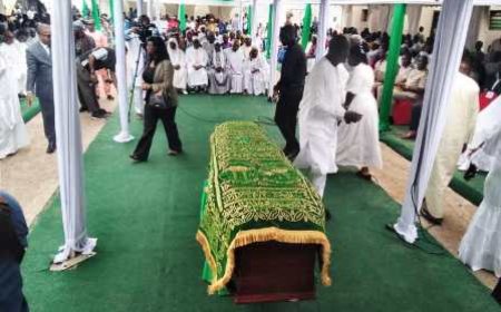 Obsèques à Korhogo : Forte mobilisation politique et sociale autour du ministre Sangafowa