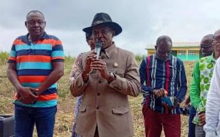 Lancement des travaux routiers sur l'axe Élibou-Gomon-Yaobou-Orès-Krobou