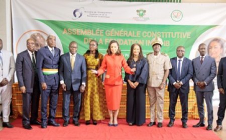 Fondation INP-HB : Élue PCA, la ministre Françoise Remarck s'engage à contribuer au rayonnement international de l'Institut