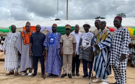 Tonkpi : Ouedraogo  Daouda intronisé chef central de la communauté burkinabé