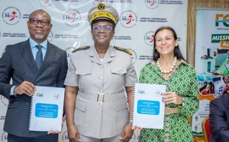 Prise en charge des victimes d'accidents routiers : Le Fonds de Garantie automobile et l'hôpital Saint Joseph Moscati de Yamoussoukro signent un partenariat