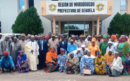 Séguéla : Les populations s'engagent pour une présidentielle sans violence