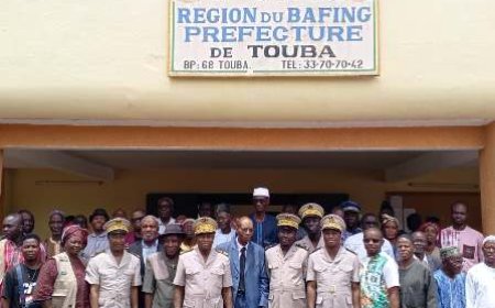 Touba: Le médiateur délégué Sanogo Al-Hassana sensibilise les leaders d'opinion pour des élections apaisées