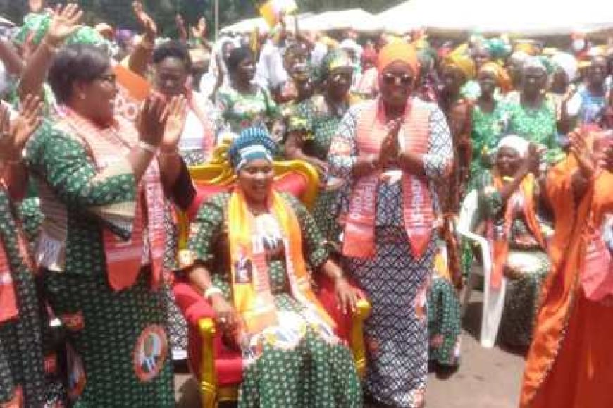 Korhogo: Harlette Badou appelle les femmes du Poro à l’union pour une victoire écrasante d’ADO