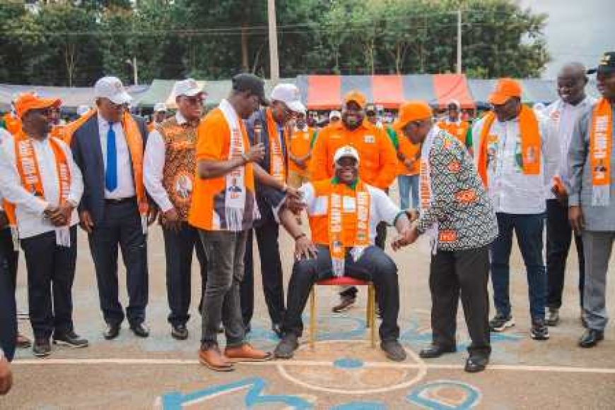 À Prikro : L’UJ-RHDP lance l’offensive de terrain pour offrir un second mandat à Alassane Ouattara dans la 3ᵉ République