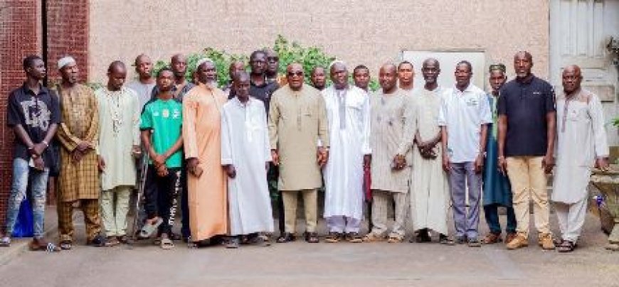 Anyama : Le coordinateur principal du RHDP, Amidou Sylla, confie aux populations du quartier Palmeraie la candidature du président Ouattara