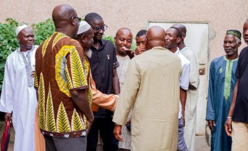 Anyama : Le coordinateur principal du RHDP, Amidou Sylla, confie aux populations du quartier Palmeraie la candidature du président Ouattara