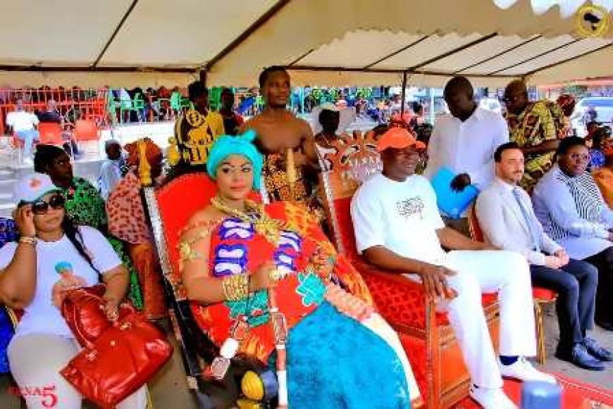 FENA-SPORT : Sa Majesté Nanan Kyeremaa Abrafi Koto ouvre la 5éme Coupe d’Afrique des Nations d’Anoumabo