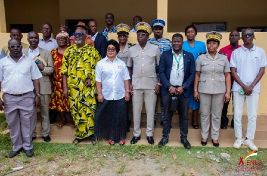 Lutte Contre le SIDA: Le FNLS  en tournée nationale pour redonner vie aux timbres de solidarité en Côte d'Ivoire