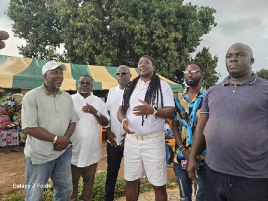 Tafiré : Les personnes en situation d’handicap, les malades de l’hôpital de Tafiré comblé par leur fils, Traoré Hamed