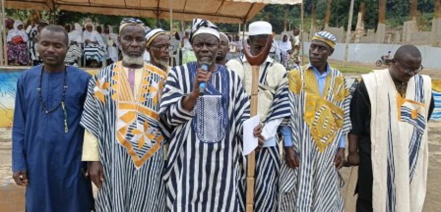 Man / Cohésion et foi : L’imam Sedia Lucien Yassine officiellement investi à la tête de Nour Al Hikma