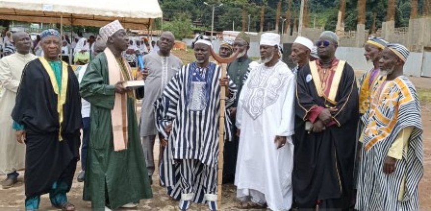 Man / Cohésion et foi : L’imam Sedia Lucien Yassine officiellement investi à la tête de Nour Al Hikma