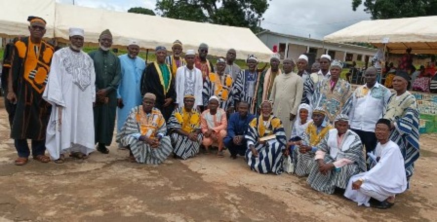 Man / Cohésion et foi : L’imam Sedia Lucien Yassine officiellement investi à la tête de Nour Al Hikma