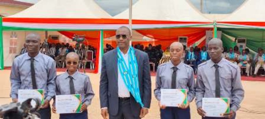 Bouaké : 650 stagiaires volontaires des Centres de Service Civique achèvent leur formation